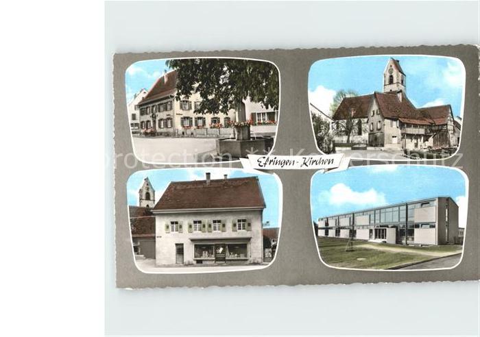 Efringen-Kirchen Gasthaus Kirche Schule