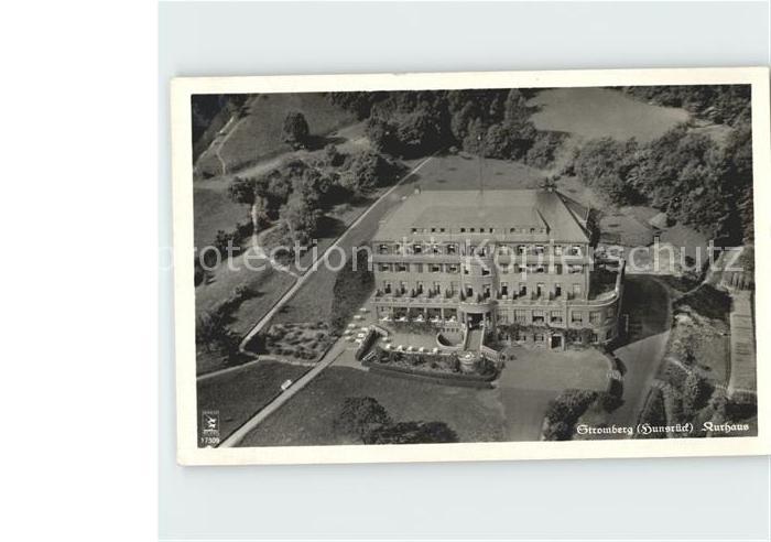 Stromberg Hunsrueck Kurhaus Fliegeraufnahme