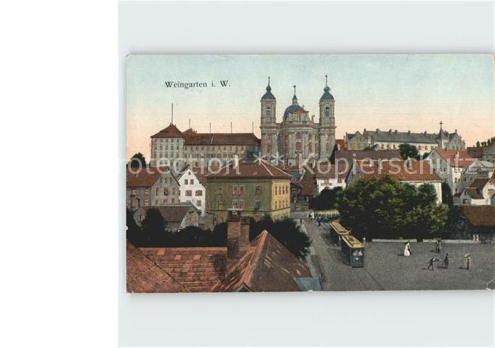 Weingarten Wuerttemberg Kloster Schloss Teilansicht