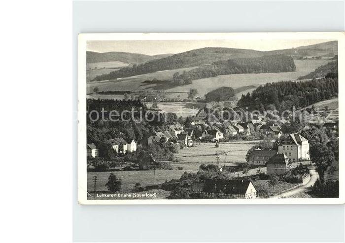 Eslohe Sauerland Ortsansicht