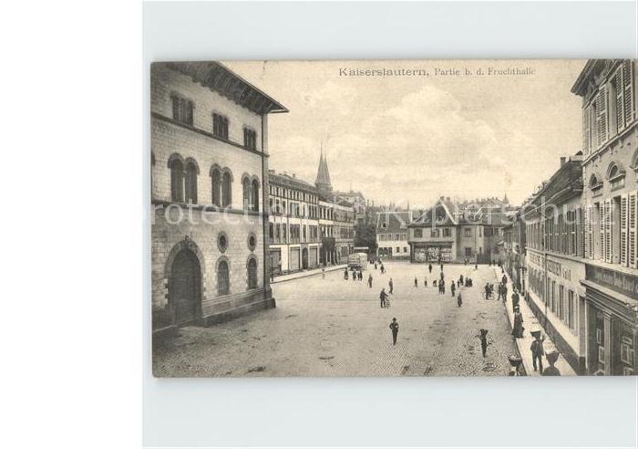 Kaiserslautern Partie bei der Fruchthalle