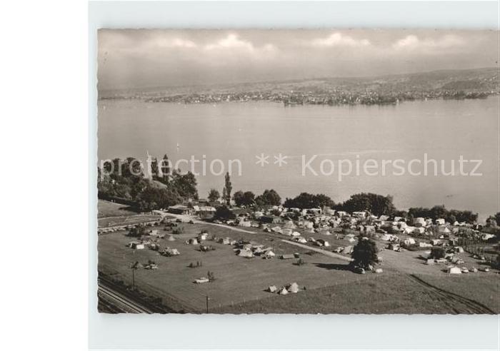 Insel Reichenau Campingplatz Willem Fliegeraufnahme