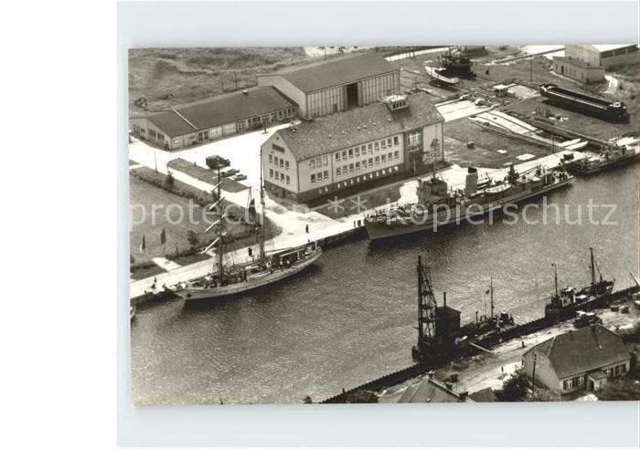 Greifswald Wieck Marineschule GST August Luetgens Fliegeraufnahme