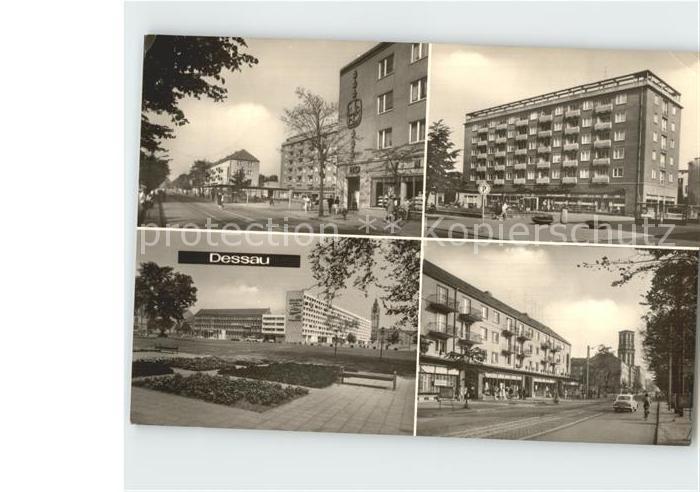 Dessau-Rosslau Wilhelm Pieck Schule Teilansichten