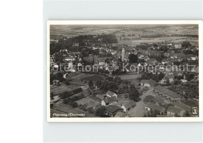 Schoenberg Oberlausitz Fliegeraufnahme