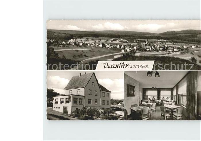 Daxweiler Panorama Pension Gaststaette Haus am Walde Gaststube