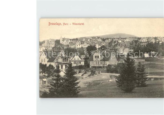 Braunlage Harz Villenviertel