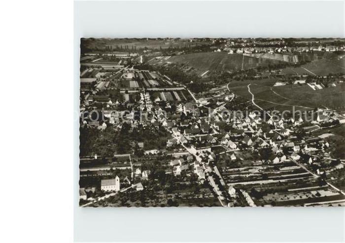 Haltingen Weil am Rhein BW Fliegeraufnahme