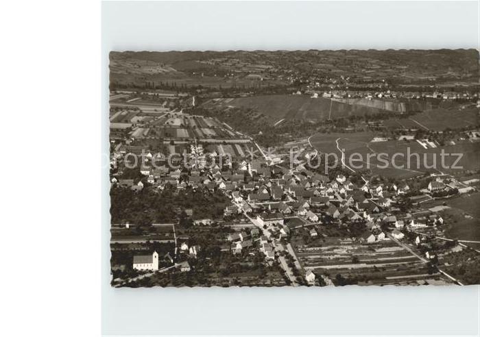 Haltingen Weil am Rhein BW Fliegeraufnahme