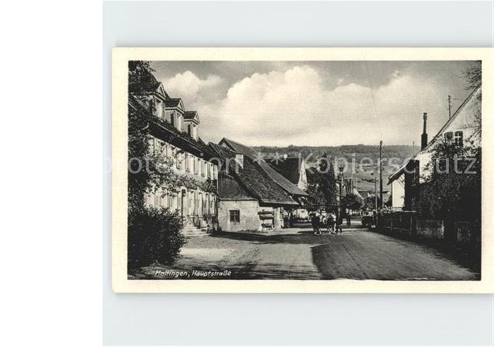 Haltingen Weil am Rhein BW Hauptstrasse