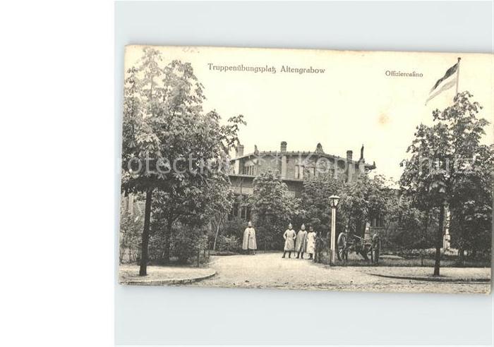 Altengrabow Truppenuebungsplatz Offizierscasino