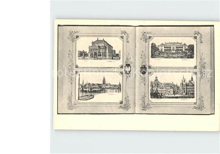 Frankfurt Main Opernhaus Palmengarten Mainpartie Dom Am Fahrther