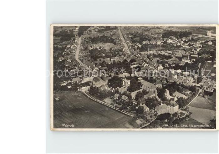 Walsrode Lueneburger Heide Fliegeraufnahme