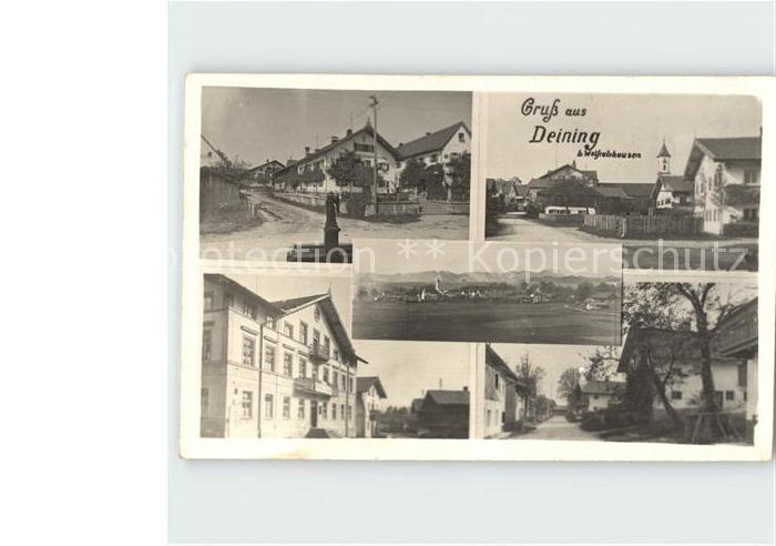 Deining Oberbayern Teilansichten Panorama