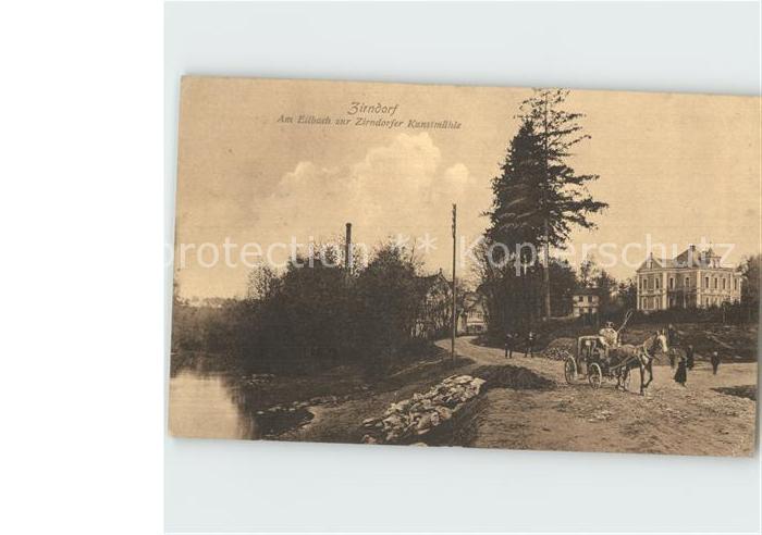 Zirndorf Mittelfranken Am Ellbach zur Zirndorfer Kunstmuehle