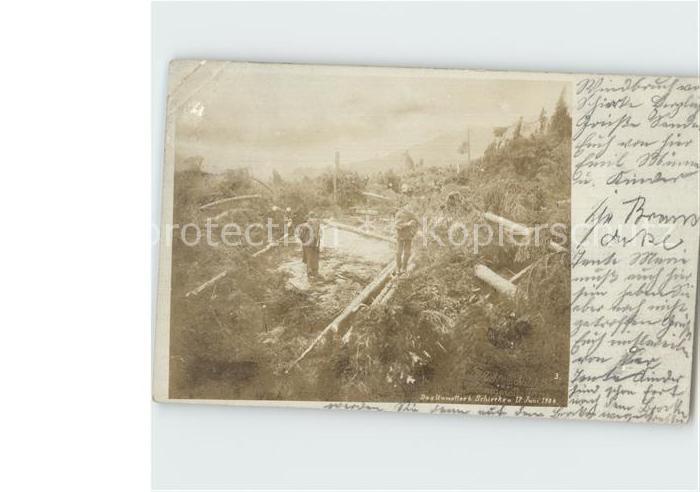 Schierke Harz Unwetterschaeden im Juli 1904