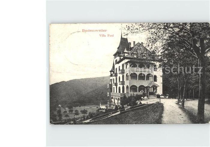 Badenweiler Villa Paul