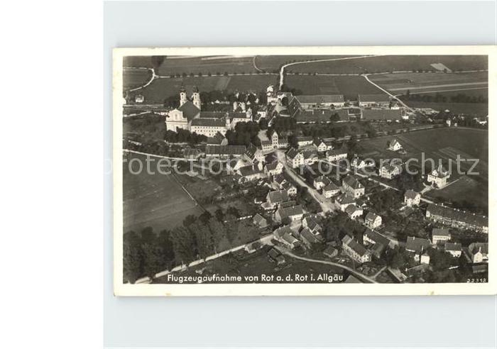 Rot Rot Fliegeraufnahme