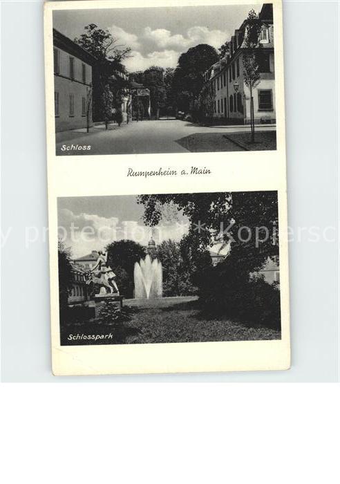 Rumpenheim Schloss Schlosspark Fontaene