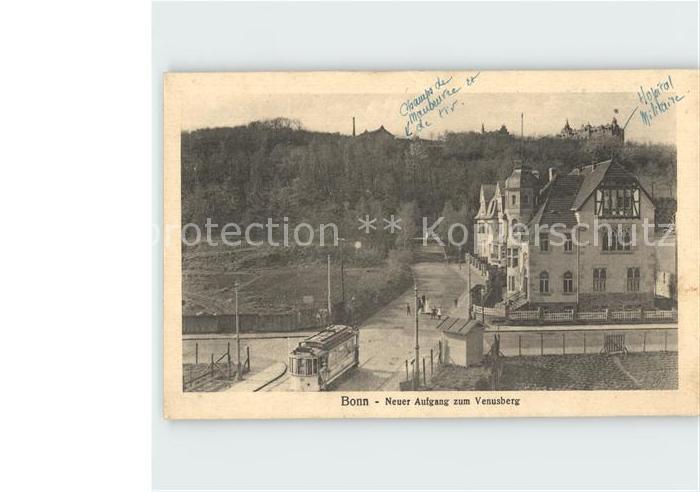 Bonn Rhein Aufgang zum Venusberg