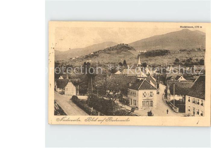 Niederweiler Muellheim mit Hochblauen