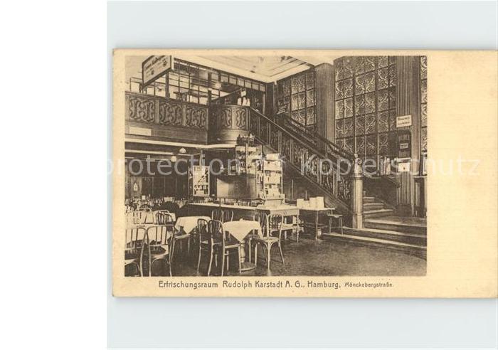 Hamburg Karstadt AG Erfrischungsraum