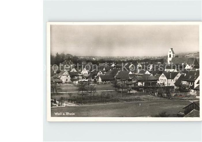 Weil am Rhein Teilansicht