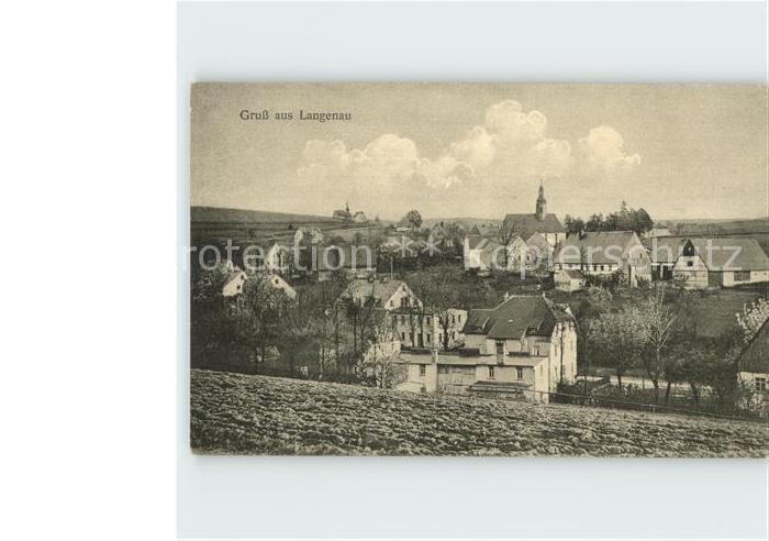 Langenau Wuerttemberg Teilansicht