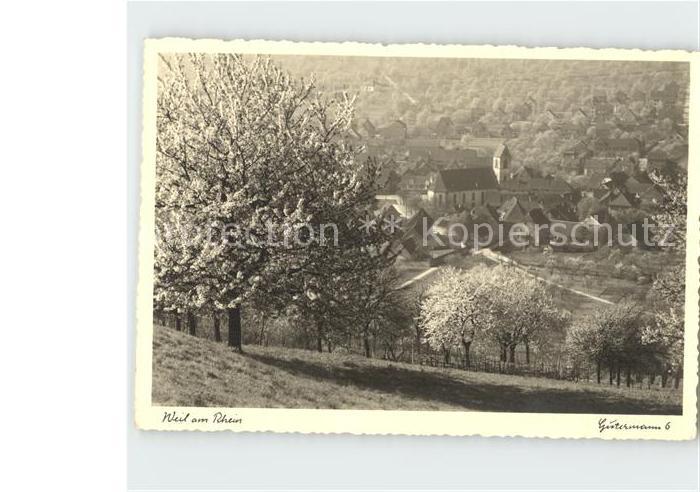Weil am Rhein Teilansicht