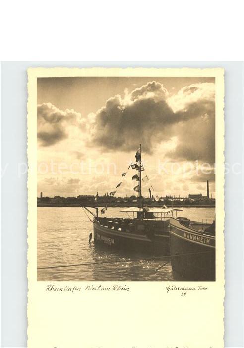 Weil am Rhein Rheinhafen