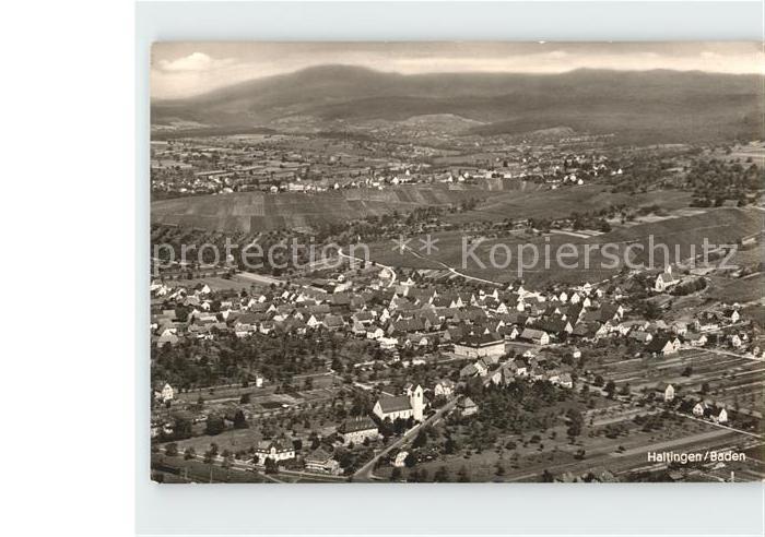 Haltingen Weil am Rhein BW Fliegeraufnahme