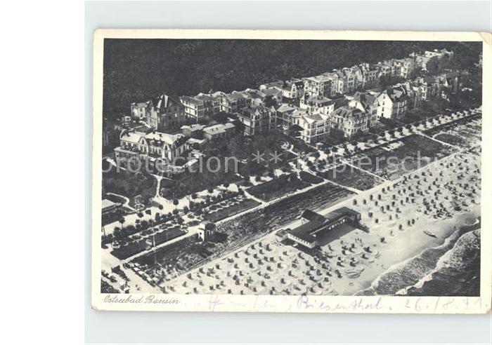 Bansin Ostseebad Fliegeraufnahme