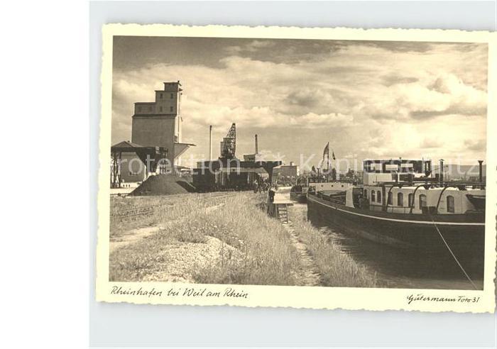 Weil am Rhein Rheinhafen