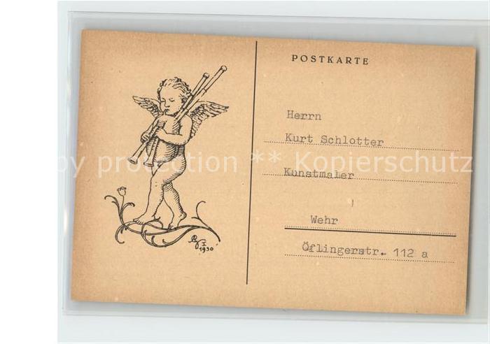 Glattacker Adolf Posaunenengel