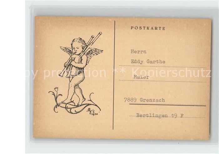 Glattacker Adolf Posaunenengel
