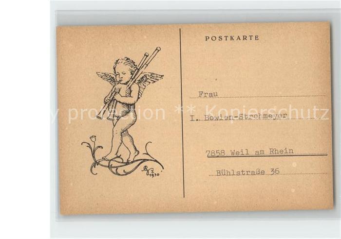 Glattacker Adolf Posaunenengel
