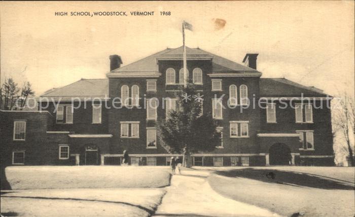 Vermont High School Woodstock