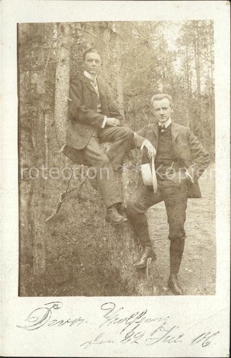 Wolfgang Davos GR Zwei Maenner