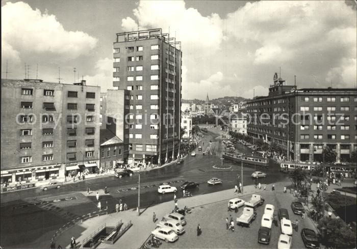 Bratislava Pressburg Pozsony Platz des Slowakischen Nationalaufstandes