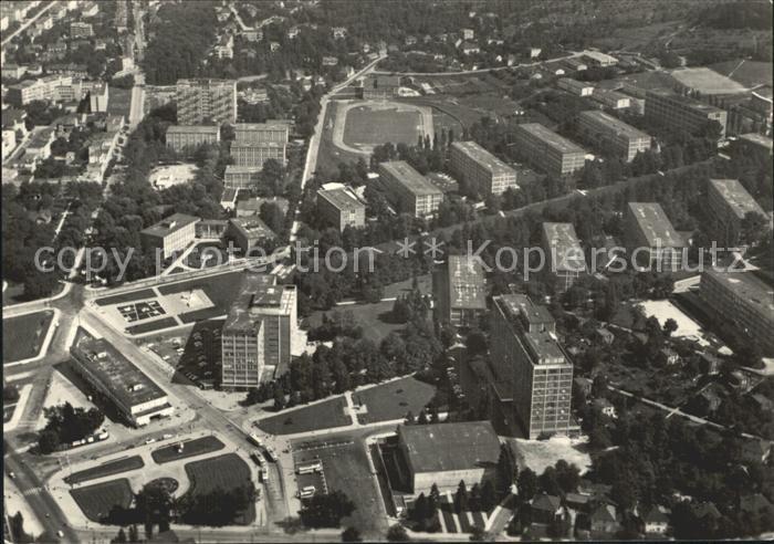 Gottwaldov Tschechien Fliegeraufnahme