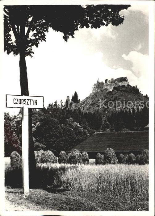 Czorsztyn Schorstin Burg