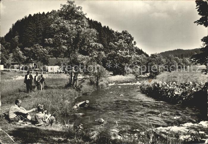 Cesky Brod Boehmisch Brod Partie am Bach