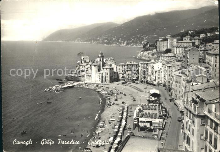 Camogli Strandbucht