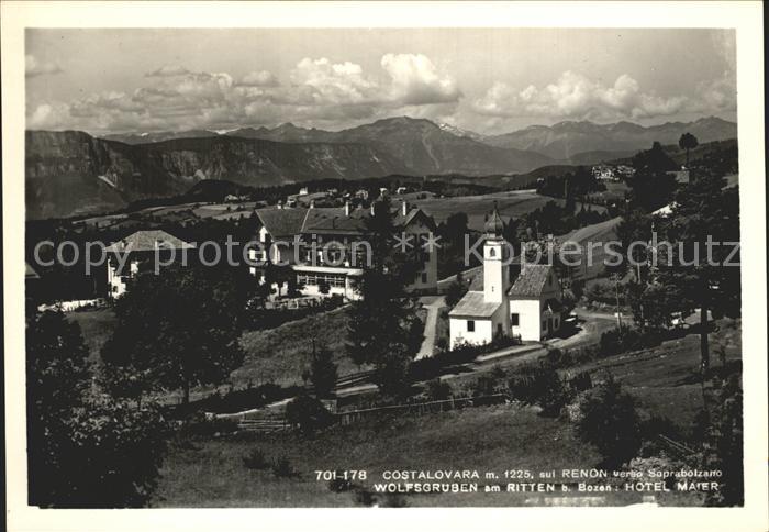 Wolfsgruben Kirche und Hotel Maier