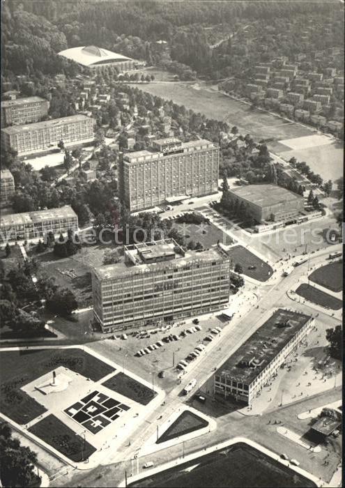 Gottwaldov Tschechien Fliegeraufnahme