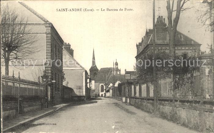 Saint-Andre-de-l Eure Le Bureau de Poste