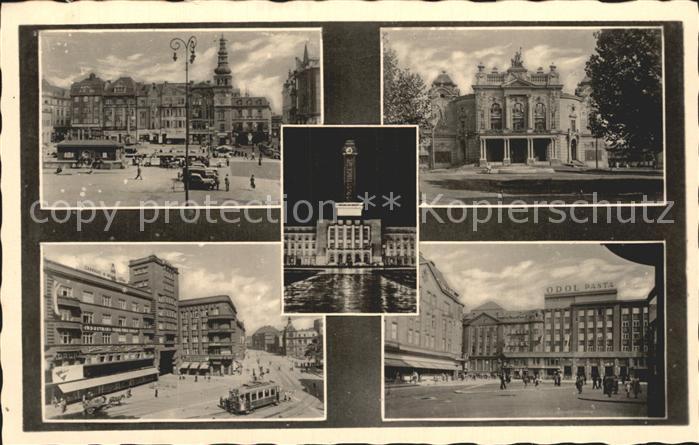 Maehrisch-Ostrau Ostrava Teilansichten