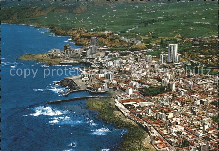Puerto de la Cruz Fliegeraufnahme