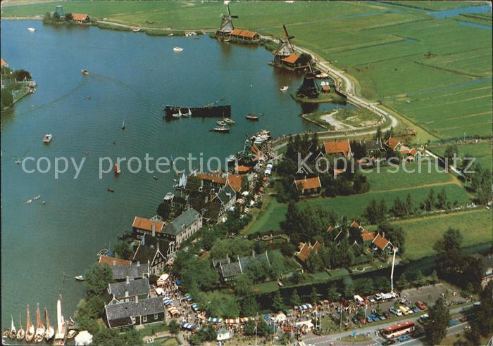 Zaandam Luchtopname Zaanse Schans