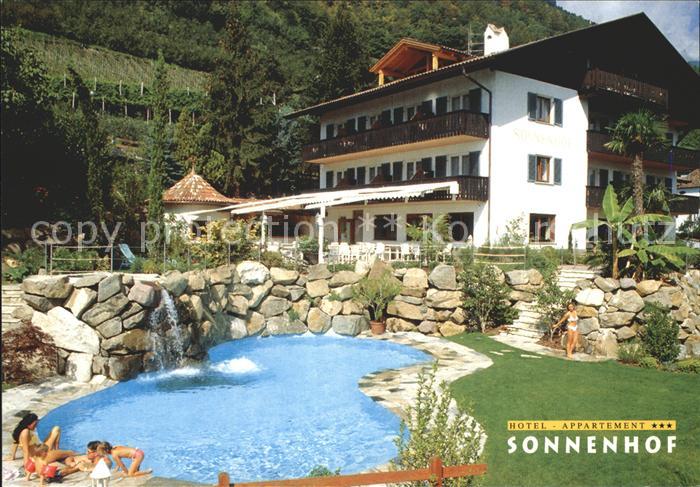 Marling Hotel Appartement Sonnenhof Swimmingpool